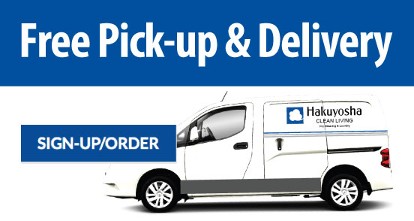 Free Pick-up and delivery